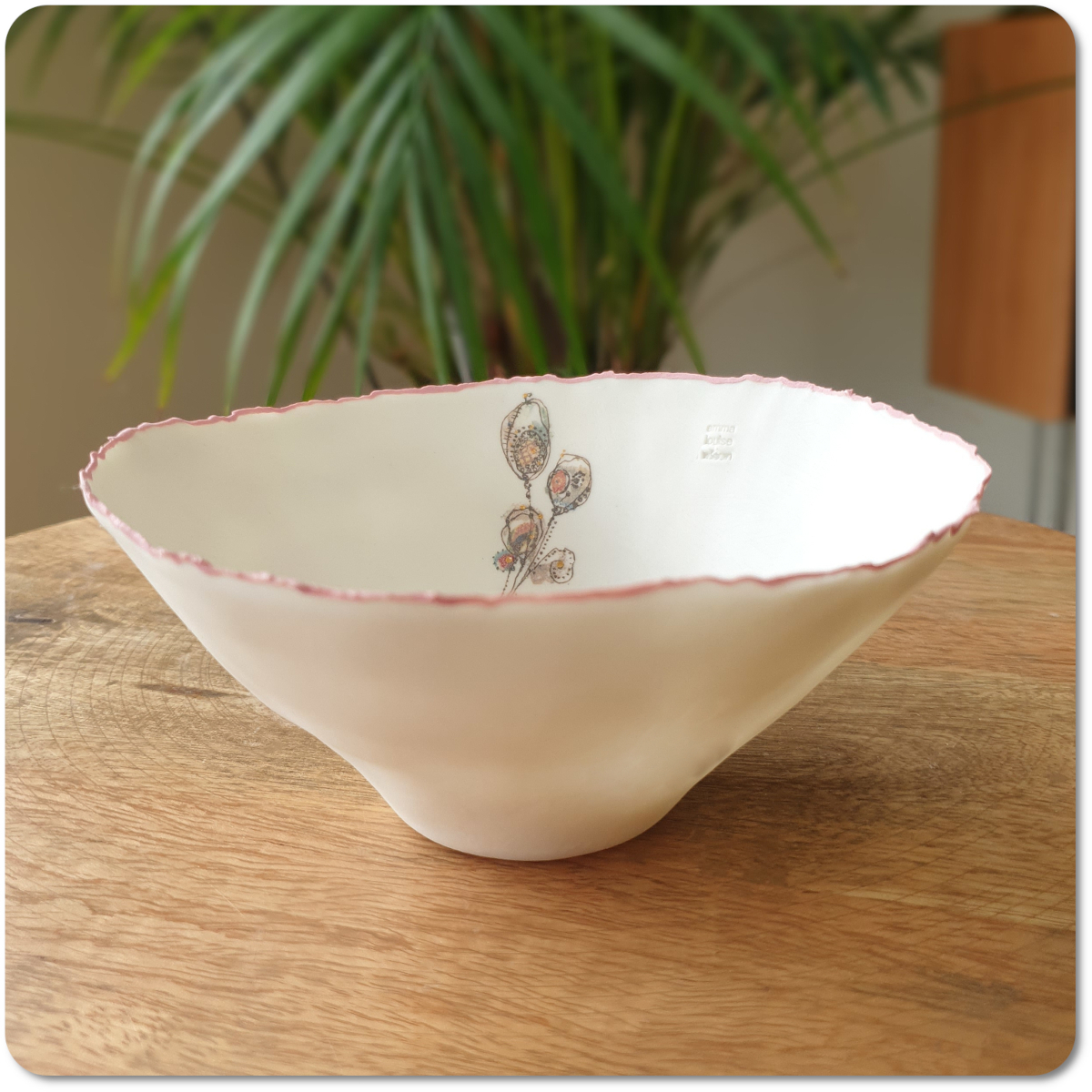 Porcelain medium bowl